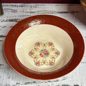 Vintage American Limoges 22k Gold Filigree Bowl